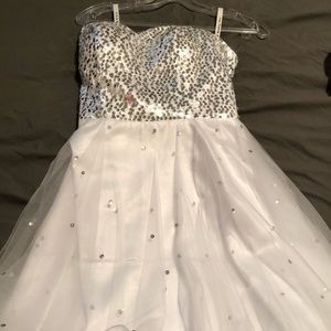 White Homecoming Dress